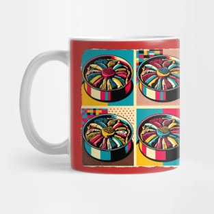 Pop Art Tourtière: A Canadian Christmas Mug